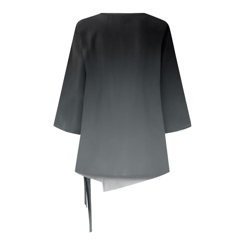 Женские топы с рукавом 3/4. Летние асимметричные футболки. Облегающие повседневные топы. Футболки. Пуловеры. Футболки. Летние топы. Топы с короткими рукавами.