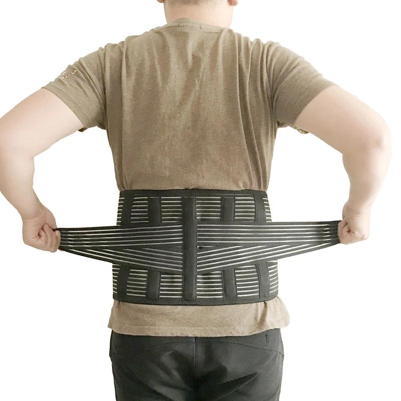 Xl Lumbar Back Brace Support Belt Waist Trainer Cincher Sweat Belt Postpartum Recovery Body Shaper For Lower Back Pain Women Men