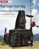 Многофункциональная камуфляжная рыболовная сумка 2023 года: Ношение на одном плече, через плечо или на поясе с держателем для удилища