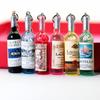 Cute Creative Personality Small Gift Practical Simulation Beer Bottle Beverage Bottle Keychain Mobile Phone Bag Pendant