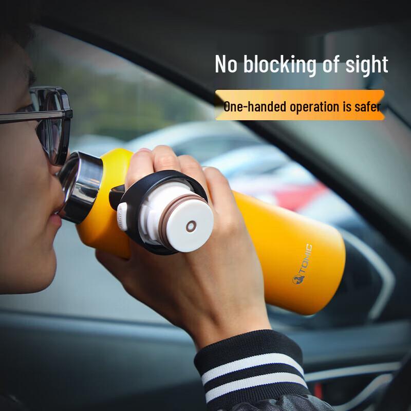 Temeike Hermes Orange Insulated Stainless Steel Water Bottle