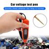 Auto Electrician Probe Machine Car Tools 5V-32V Car Electrical Circuit Test Pen Dca Voltage Detector Ac Voltage Indicator