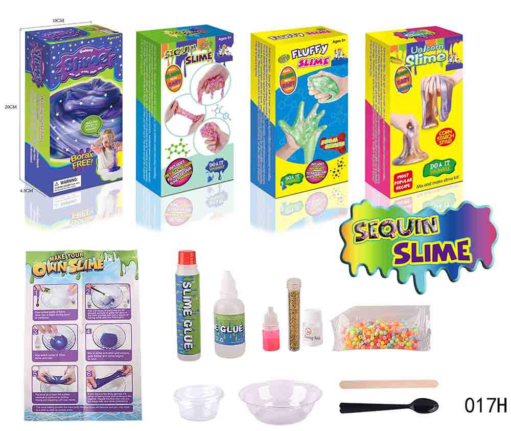 Shake Shake DIY Slime Kit: Hands-on Crystal Clay Toy for Kids