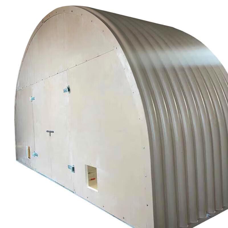 Stealth Leopard Corrugated Modular Structure