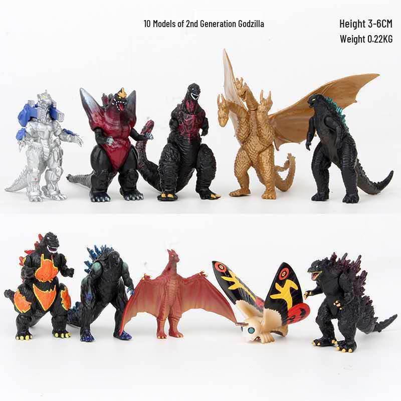 Годзилла Монстр Динозавр Симуляция Фигурка Модель Украшение