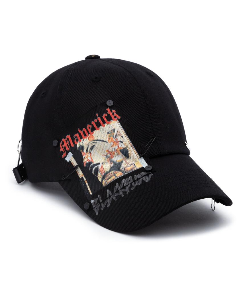 Кепка с нашивкой BLACKBLOND Bibbidi Maverick (черный)