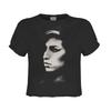 Amplified Womens/Ladies Tonal Pose Amy Winehouse Crop T-Shirt