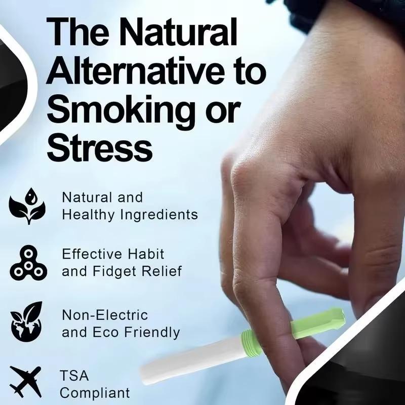 Бездымный воздушный ингалятор Средство для отказа от курения Неэлектрический ингалятор Мужской Автомобильный Поезд Путешествия Безопасное и Здоровое Средство для Отказа от Курения