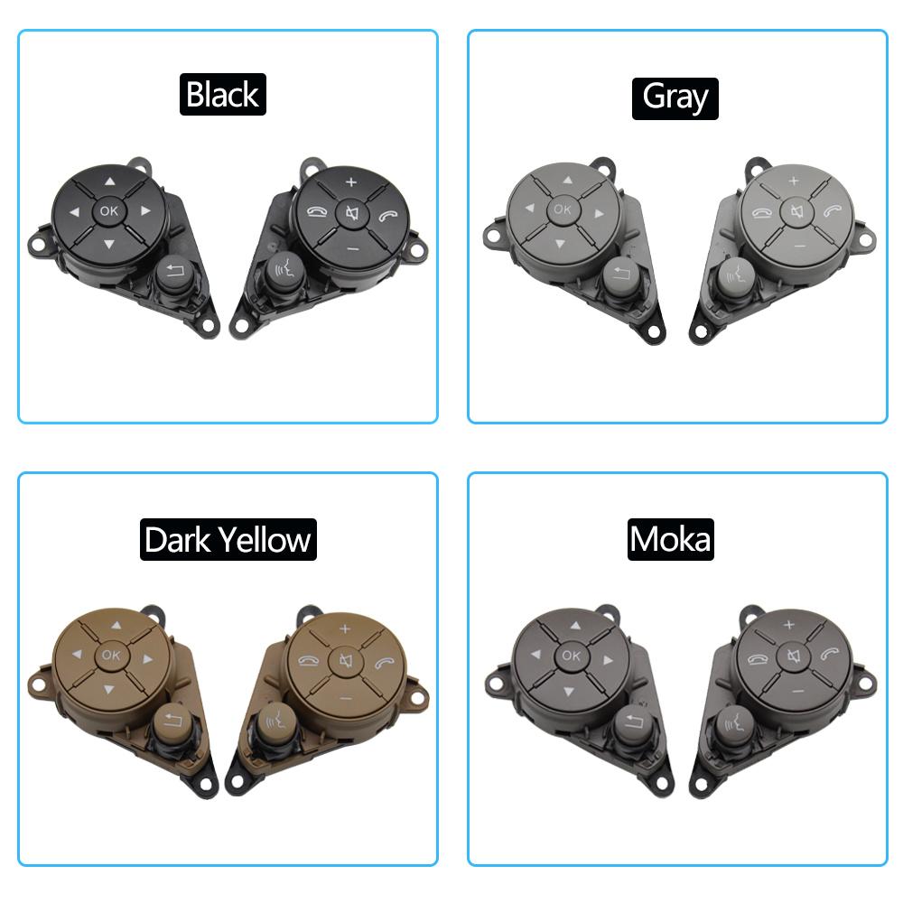 Автомобильный переключатель на рулевом колесе, кнопка управления, накладка для Mercedes Benz C GLK E Class W204 W212 W207 X204