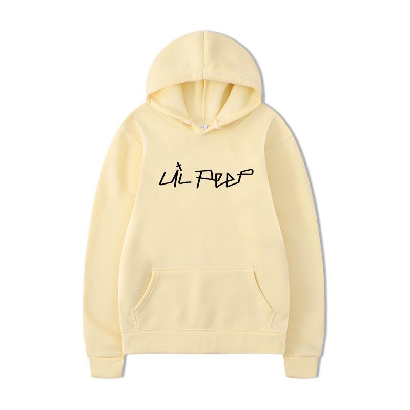 Горячий Поиск Уличный Свитшот с Капюшоном LilPeep Свитшот с Капюшоном