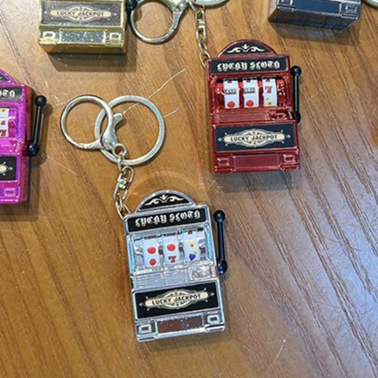 Мини-казино игровая консоль брелок портативный пластиковый брелок забавный подарок для геймеров многофункциональный игровой брелок