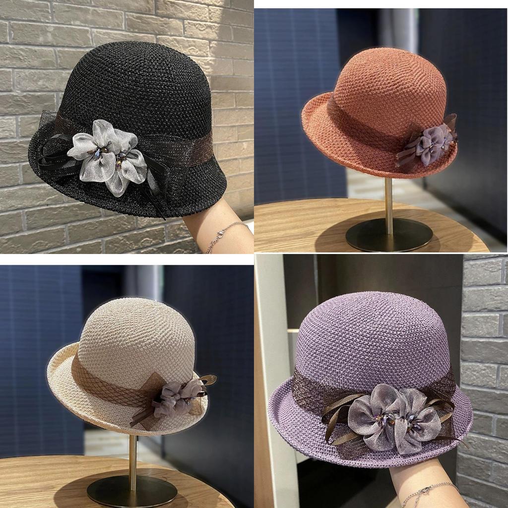 Boho Summer Ladies Short Brim Cap With Sun Protection And Quick Dry Features For Daily Use
