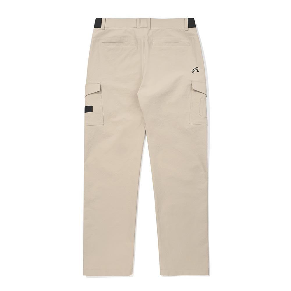 MALBON GOLF Semi-Wide Cargo Pants Beige (Man)