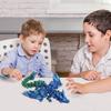 3D Printed Flying Dragon Figurine Winged Dragon Figure Movable Joints Articulated Dragon Model
