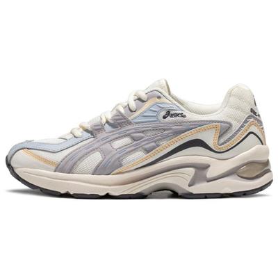 Gel-Preleus Ткань Синтетическая кожа Переработанная кожа Спортивная мода Низкие Кроссовки для повседневной носки Женские кроссовки Белый Серый 1201A838-106