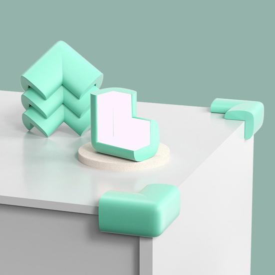 10 шт. Защитные уголки для мебели, противоударные, детские, мягкие, самоклеящиеся, для стола, угловые, острые края, защитный бампер, защитный чехол