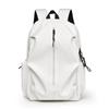 Backpack Rucksack Large Capacity Waterproof Lightweight Commuting To School Travel Casual Stylish Unisex [OFAMOUS] Men's Women's (Model 3-White)