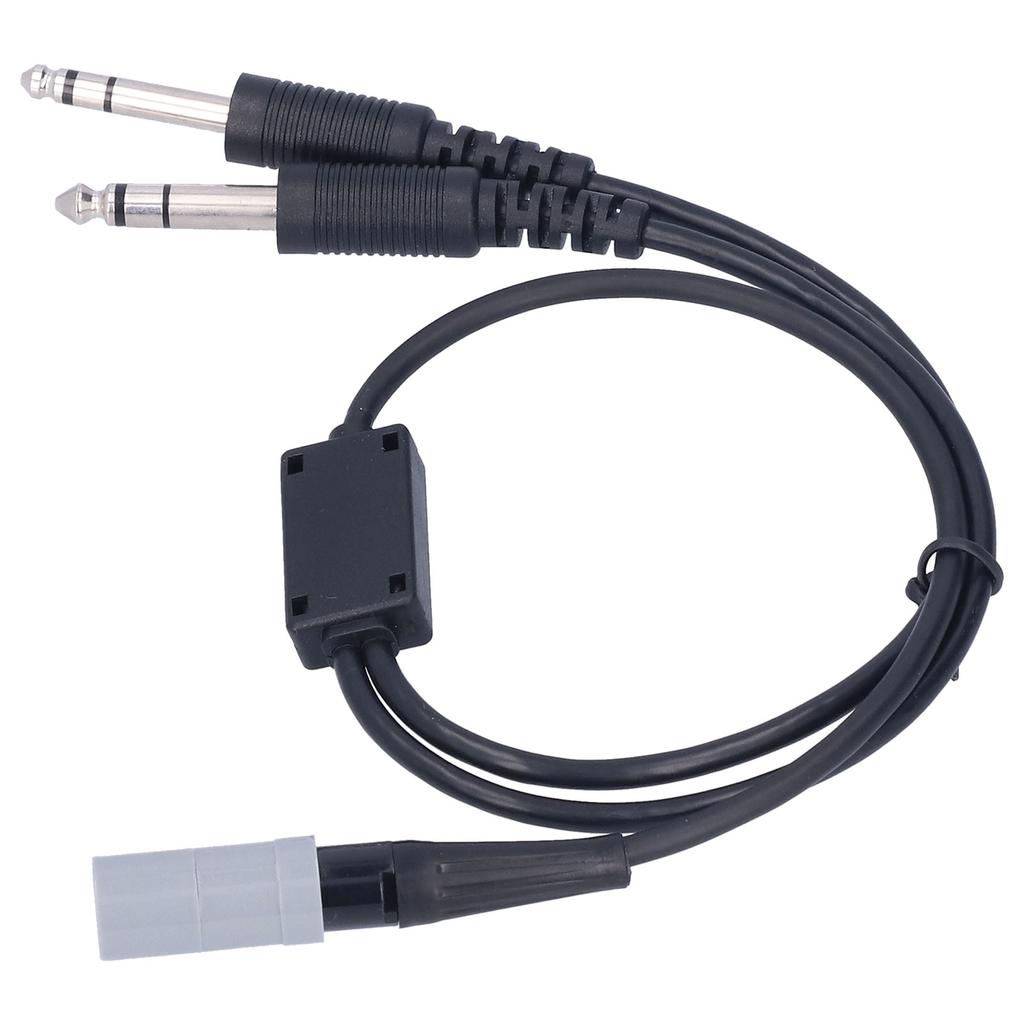 Aviation Headset Adapter Portable High Density Sponge Durable Helicopter Headset Adapter