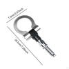 Car Folding Towing Hook Tow Bar Sturdy Swivel Ring Trailer Pull for SUV Truck Cars