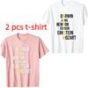 Fashion Black and White T-shirt Letters Print Men's T-Shirts Summer Fashion Street Outdoor Casual T-shirt Tops for Men's and Women's Tees Top