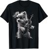 Dog Playing Violin Graphic Tees Men Women Gift Unisex T-Shirt