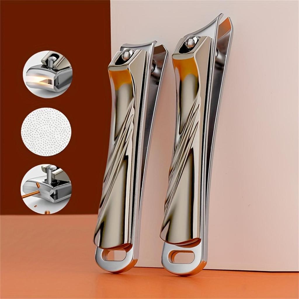 Профессиональные большие кусачки для ногтей, диагональные кусачки для ногтей, набор кусачек с открытием, одиночная упаковка, инструменты для педикюра