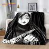 Junji Ito Tomie Kawakami Ghost Soft Plush Blanket,Flannel Blanket Throw Blanket for Living Room Bedroom Bed Sofa Picnic Cover 3D