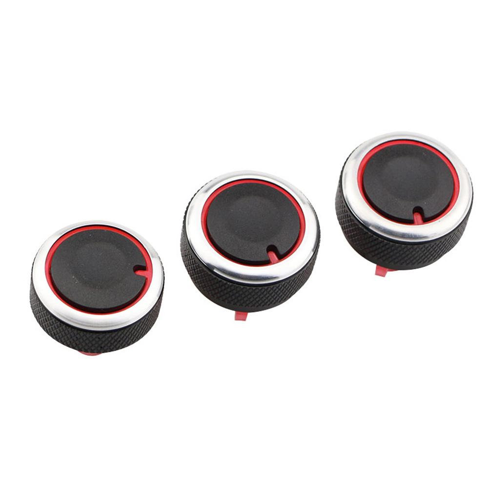 Ручка кондиционера автомобиля из алюминиевого сплава, кнопка переключения управления нагревом переменного тока для Peugeot 307 CITROEN C4 C-TRIOMPHE, аксессуары