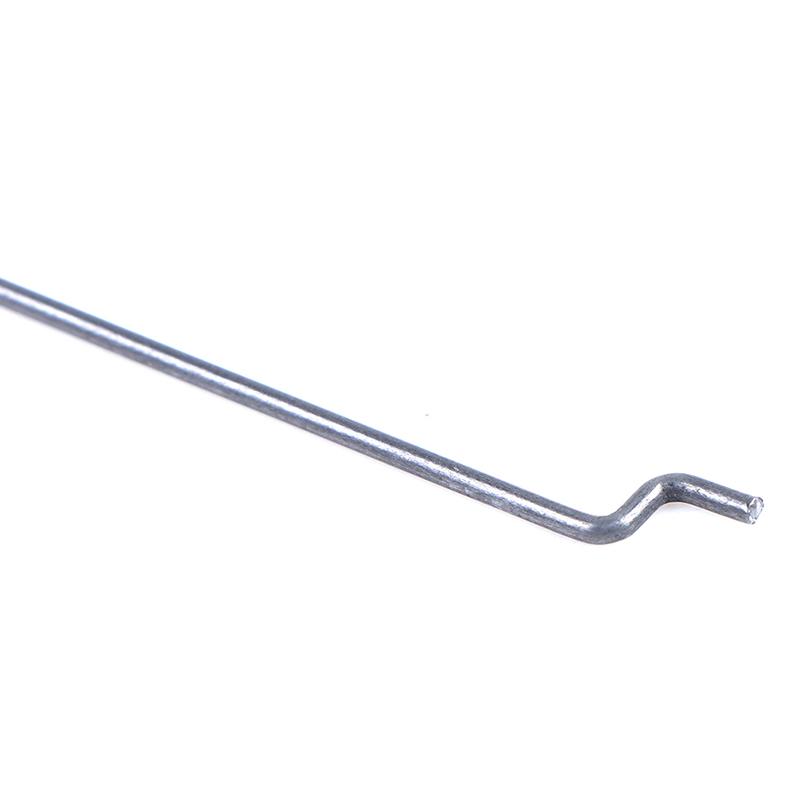 10 шт. Z-образный рычаг рулевого механизма, тяга, сервопривод, диаметр 1,2 мм, длина 20 см