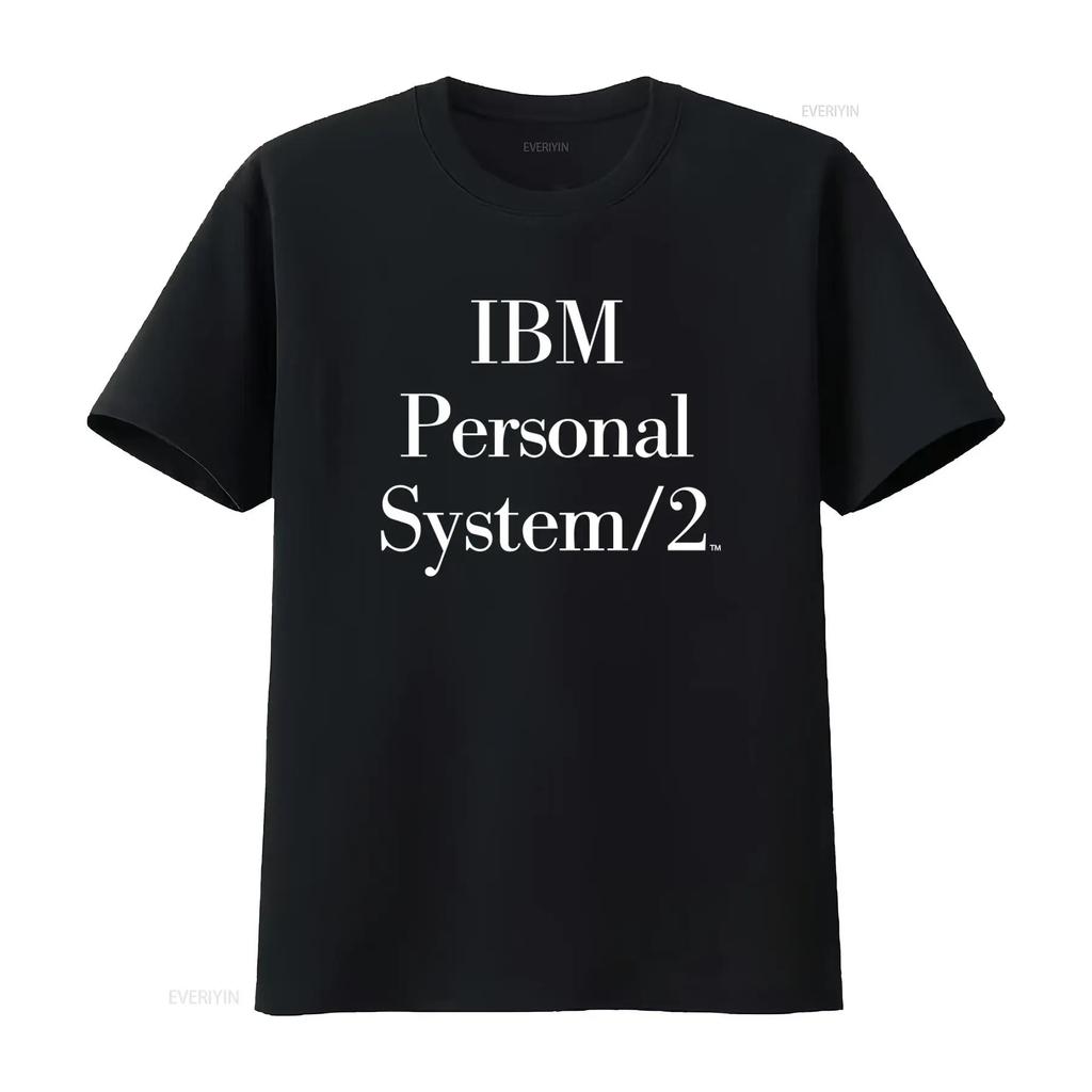 Vintage IBM Personal System 2 T Shirt 80s Technology IT Classic Logo Design Rare 50 Style Computer vintage Washed Slightly