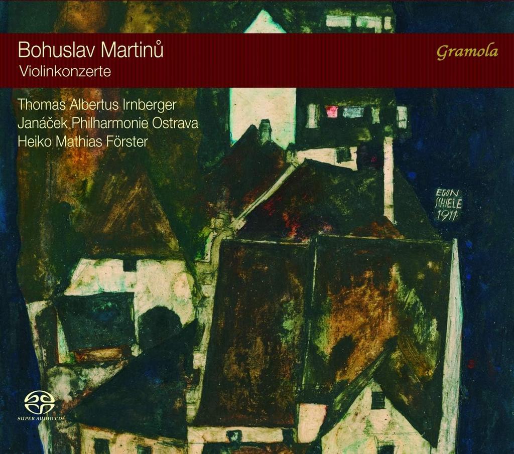 CD MARTINU / IRNBERGER - Концерты для скрипки 1 и 2 США Классика Б/У