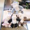 Adorable Plush Monkey Keychain Cute Cartoon Gorilla Backpack Pendant Soft Toy