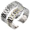 Curved End Stainless Steel Watchband for Tissot 1853 Couturier T035 14/16/17/18/22/24mm Watch Band Women Men's Strap Bracelet