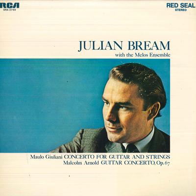 LP Пластинка JULIAN BREAM MELOS ENSEMBLE Мауро Джулиани Концерт для гитары SRA2749 RCA RED SEAL 1961 Япония Классика Б/У
