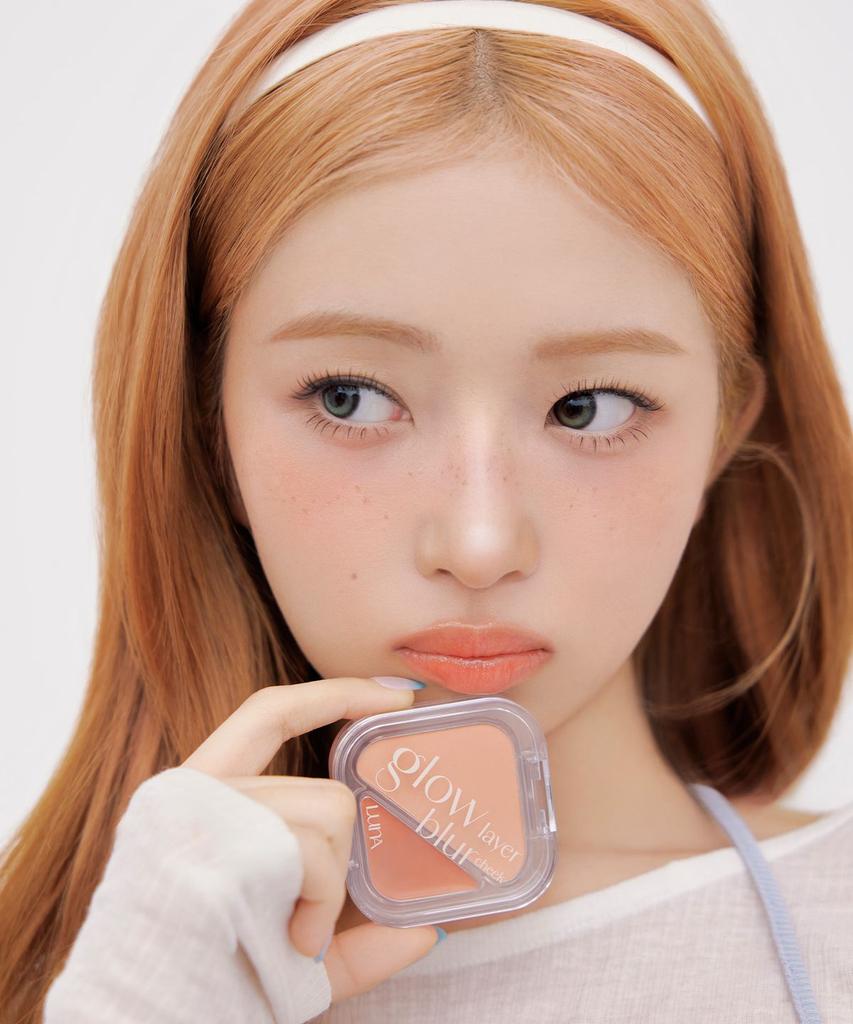 [2PACK] Glow Layer Blur Cheek (+2 Puffs Included)
