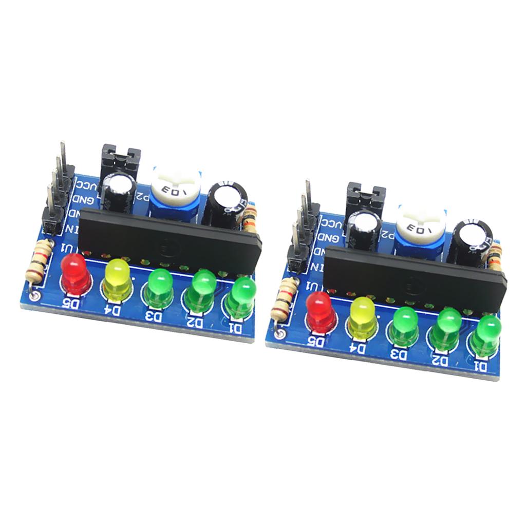 2Pcs KA2284 Power Level Indicator Battery Pro Audio Module