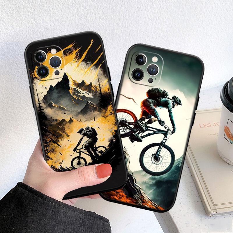 LO28 Cycling Bicycle Soft Shell Phone Case for Xiaomi Xiaomi Poco M4 M5 M6 M7 X3 X6 X7 F8 Ultra Pro GT NFC