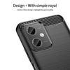 MOFI JK TPU Series-1 for Xiaomi Redmi Note 12 5G (Global)/(India)/(China)/Poco X5 5G Carbon Fiber Brushed Phone Case Soft TPU Phone Back Cover