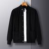 Vintage Jacquard Loose Knit Cardigan Men S Casual Thick Winter Sweater