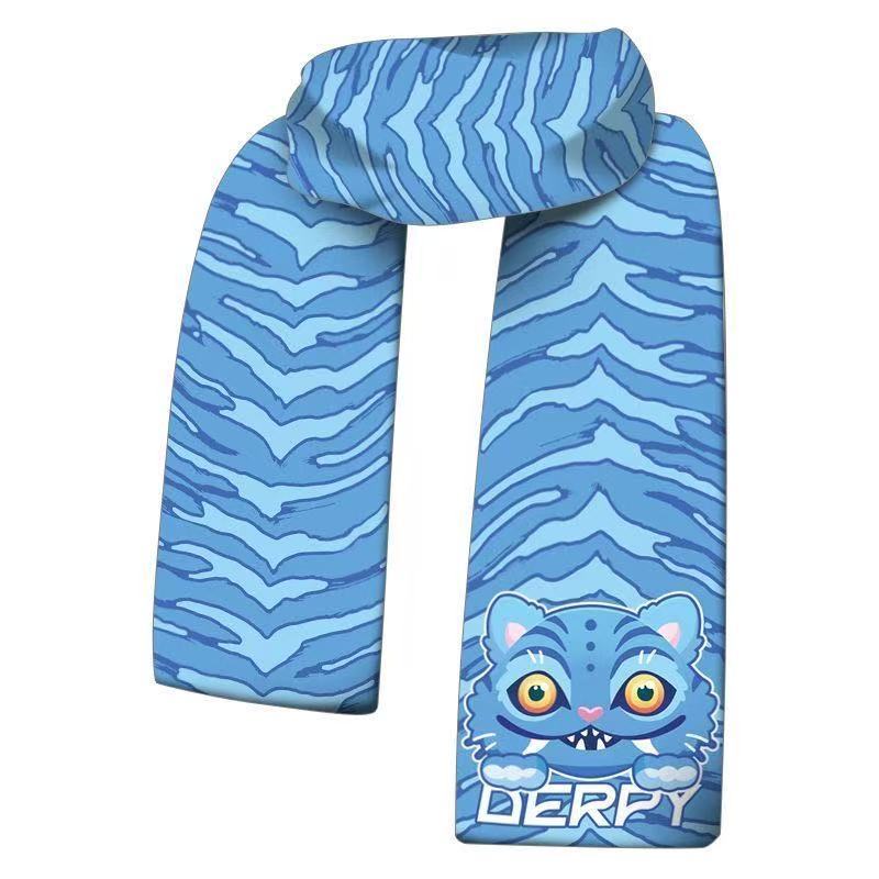 Anime Merchandise Girls' The Witch Hunt Team KPOP Scarf, Autumn and Winter Children's Season Warm Scarf