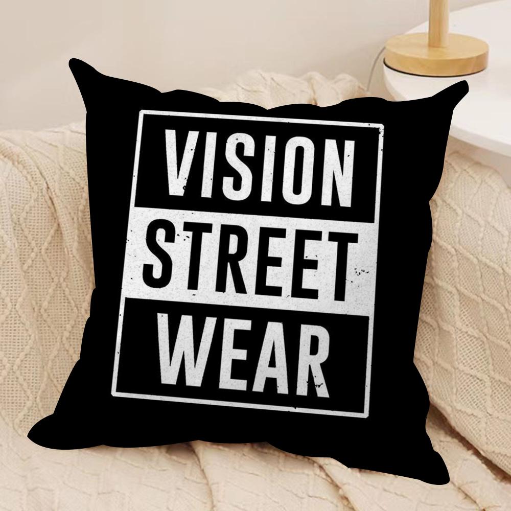 VVision SStreet WWearS Cushion Cover Soft Plush Fabric DoubleSided Printed Sofa Cushion Cover for All Seasons HomeDecor Gift