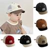 Дышащая детская кепка с козырьком, лоскутная, с буквенным принтом, повседневная, унисекс, детские бейсболки