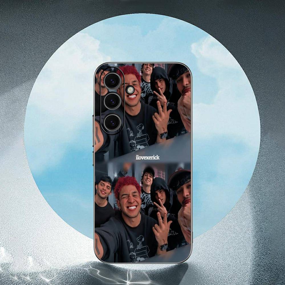 Cnco Luxury Black Phone Case For Samsung Galaxy S23 S24 S25 Ultra S22 Plus S21
