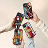 C-CocaS-Модный Кола Силиконовый Матовый Чехол Для Телефона Для Iphone 13 14 15 16 Pro Max 11 12 X Xs Max Мягкая Крышка