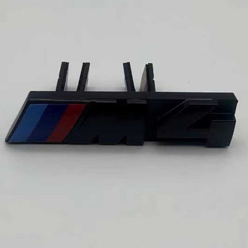 NEOW3 3D Car Front Grille M Badge Emblem Decoration Accessories For Bmw Performance M E46 E90 F20 E39 F10 X3 E83 E61 E91 E87 E60 E93