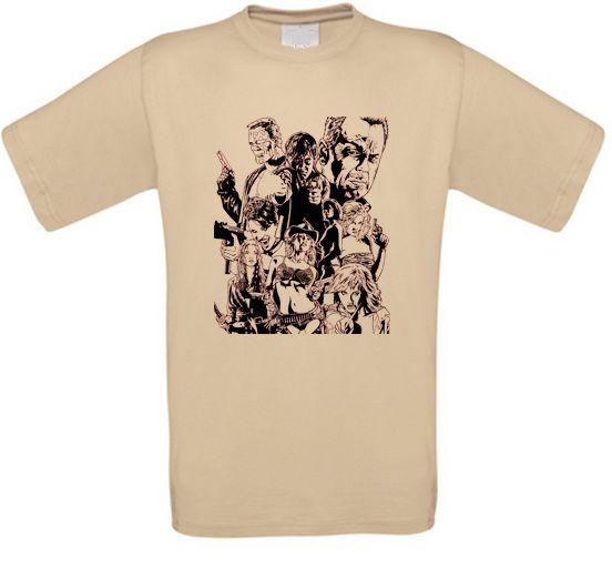 Sin City Amarillo Bastard Culto Movie Comic Camiseta de Todos los Tamaños Nuevos Unisex T-Shirt