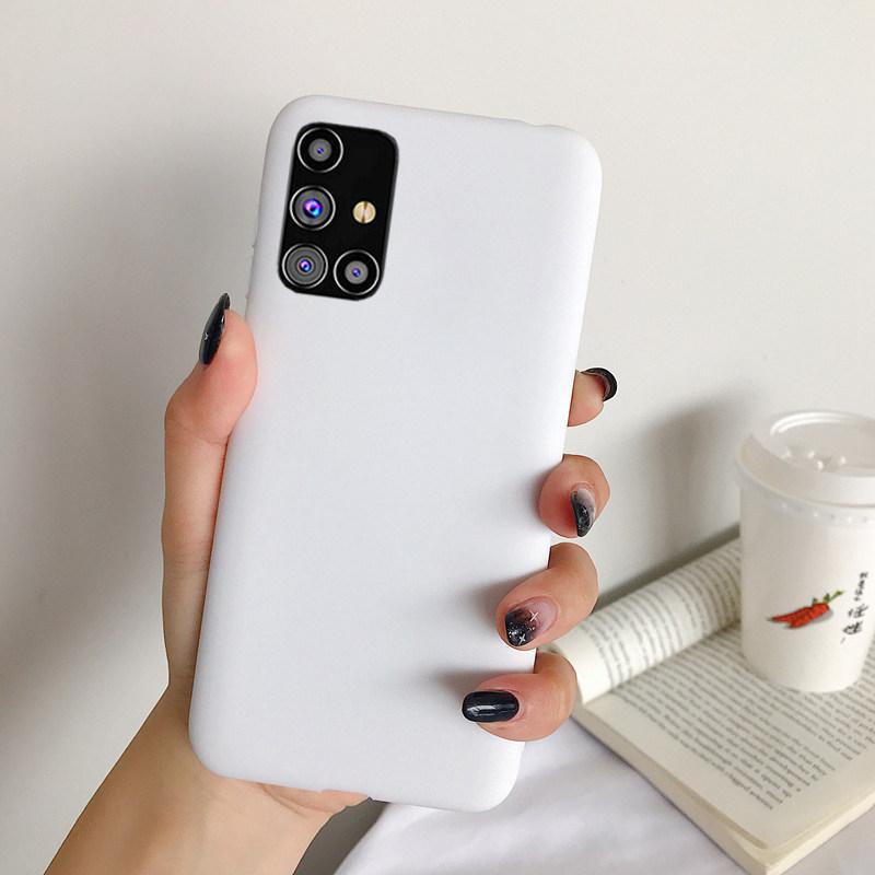 Мягкий силиконовый чехол из ТПУ Samsung Galaxy M31 M31S M51 M11 M21 A01 A11 A21S A31 A41 A51 A71 S20 FE S10 Lite S10e S9 Note 10 20 Ultra