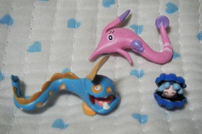 Takara Tomy 3D Encyclopedia 9 Figures Production Pokémon Pokémon Vol. (3 Figures) [Clamperl, Huntail, Gorebyss] @Early