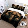 Golden moon and celestial elements. Bedding sets Duvet cover sets Duvet covers Pillowcases(1 * Duvet Cover 2 * Pillowcases without duvet insert)