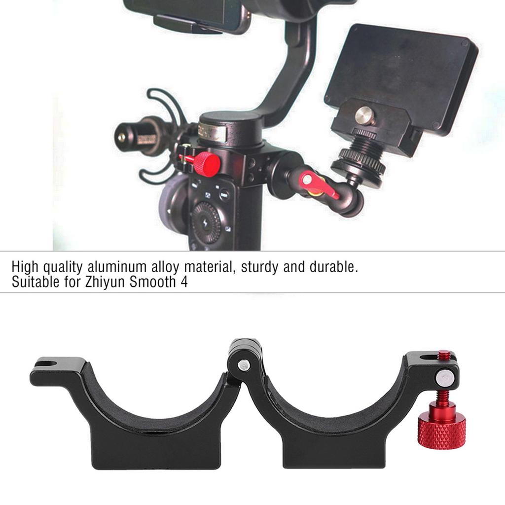 Адаптер-кольцо для крепления горячего башмака для стабилизатора Zhiyun Smooth 4, микрофон Rode